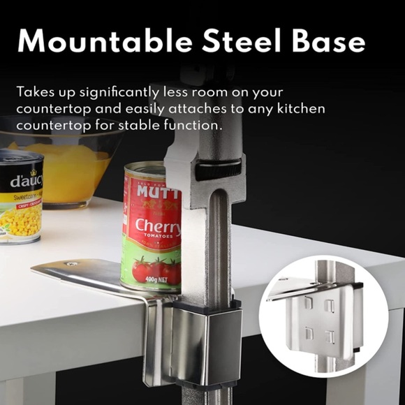 Industrial Manual Can Opener New Star Foodservice 7006841 Commercial Can Opener - Picture 8 of 11